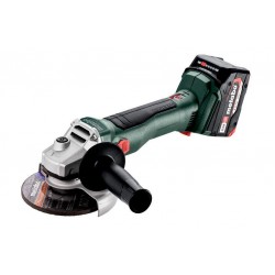 Акумуляторна болгарка Metabo W 18 L BL 9-125 2х4.0 Аг