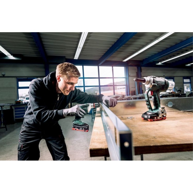 Акумуляторний дриль Metabo BE 18 LTX 6 каркас в кейсі - фото 1