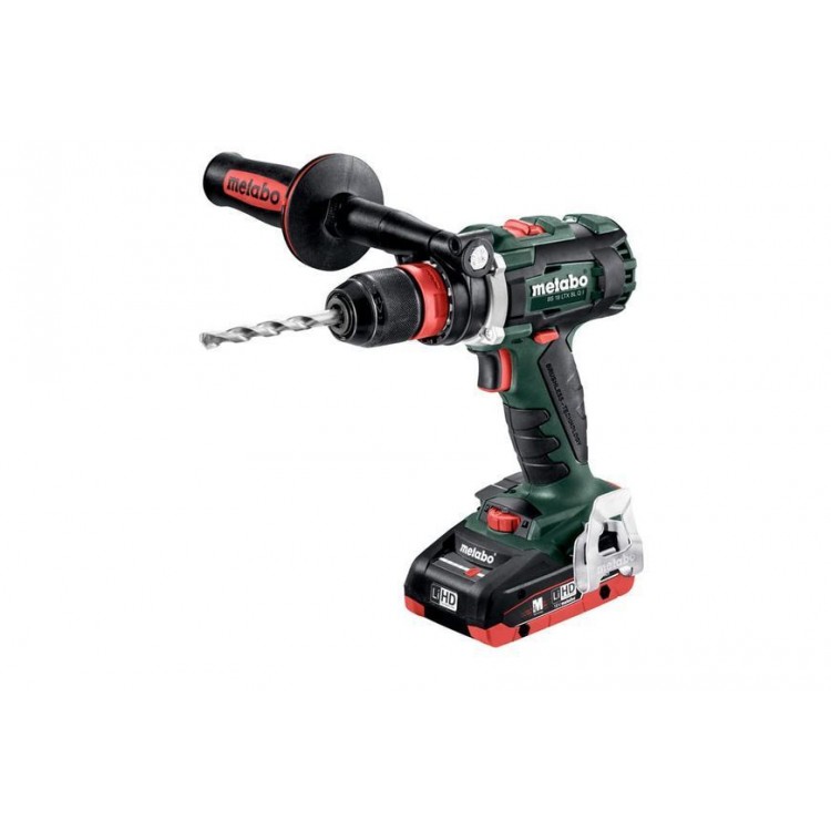 Аккумуляторная дрель-шуруповерт Metabo BS 18 LTX BL Q I 2*4.0 Ач LiHD