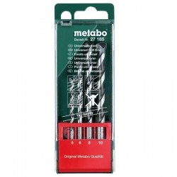 Набор универсальных сверл Metabo 4 предмета Набор универсальных сверл Metabo 4 предмета