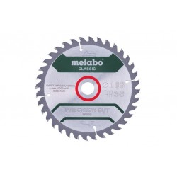 Пильный диск Metabo CLASSIC по дереву 165x20x2.2, 36 зубъев