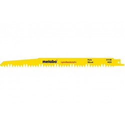 Сабельное полотно по дереву Metabo Professional 240 мм, S 1531 L, 5 шт
