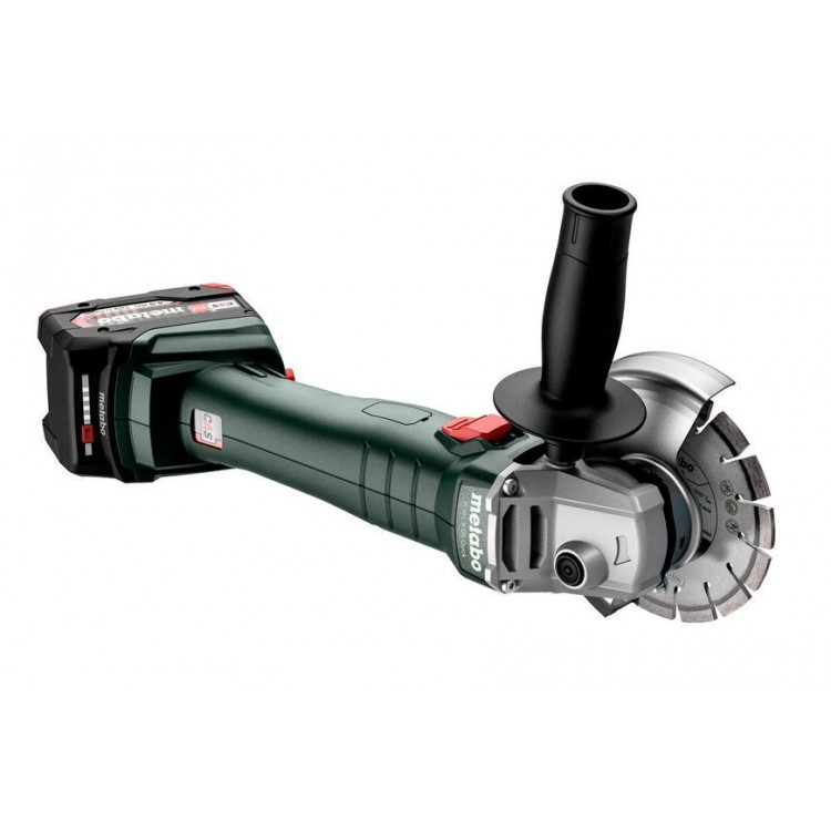 Акумуляторна болгарка Metabo W 18 L 9-125 Quick каркас - фото 2