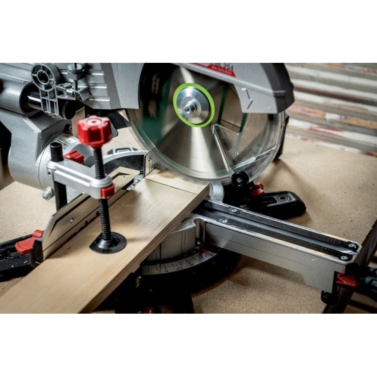 Акумуляторна торцювальна пила з протяжкою Metabo KGS 18 LTX BL 216 2х5.2 Аг - фото 2