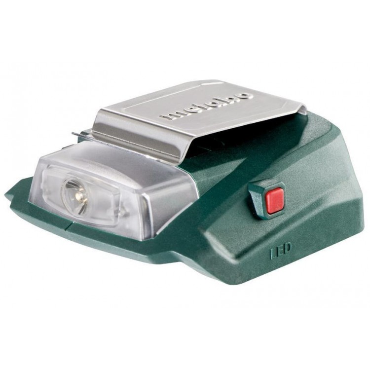 Акумуляторний адаптер живлення-ліхтар Metabo PA 14.4 - 18 LED-USB