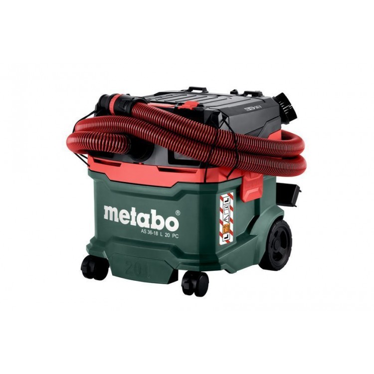 Акумуляторний пилосос Metabo AS 36-18 L 20 PC каркас - фото 2
