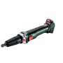 Акумуляторна прямошліфувальна машина Metabo GVB 18 LTX BL 11-28 каркас в кейсі