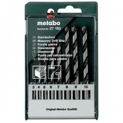 Набор сверл по камню Metabo 8 штук