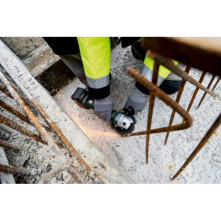 Акумуляторна болгарка Metabo W 18 L 9-125 Quick каркас - фото 7