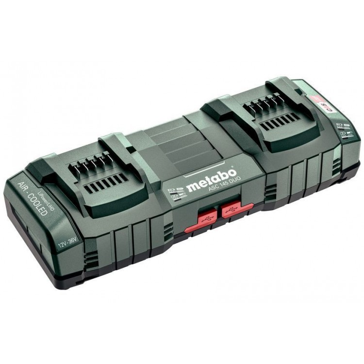 Подвійний зарядкий пристрій Metabo ASC 145 DUO