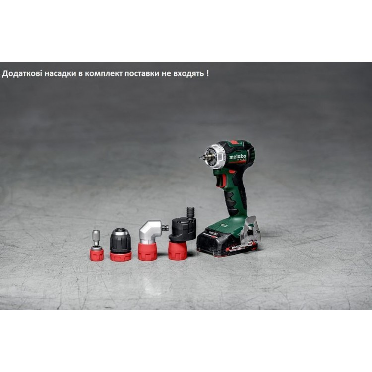 Акумуляторний дриль-шурупокрут Metabo BS 18 L BL Q каркас - фото 10
