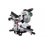 Акумуляторна торцювальна пила з протяжкою Metabo KGS 18 LTX BL 254 2х5.2 Аг