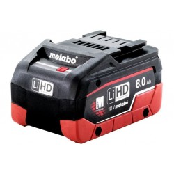 Акумулятор Metabo LiHD 18 В/8.0 Аг