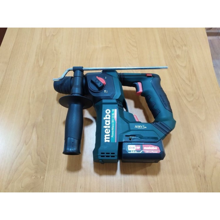 Акумуляторний перфоратор Metabo PowerMaxx BH 12 BL 16 2х2.0 Аг - фото 1
