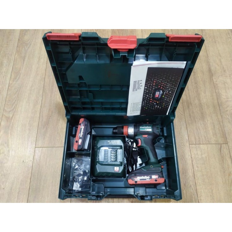 Акумуляторний дриль-шурупокрут Metabo BS 18 LT BL Quick 2х4.0 Аг - фото 2