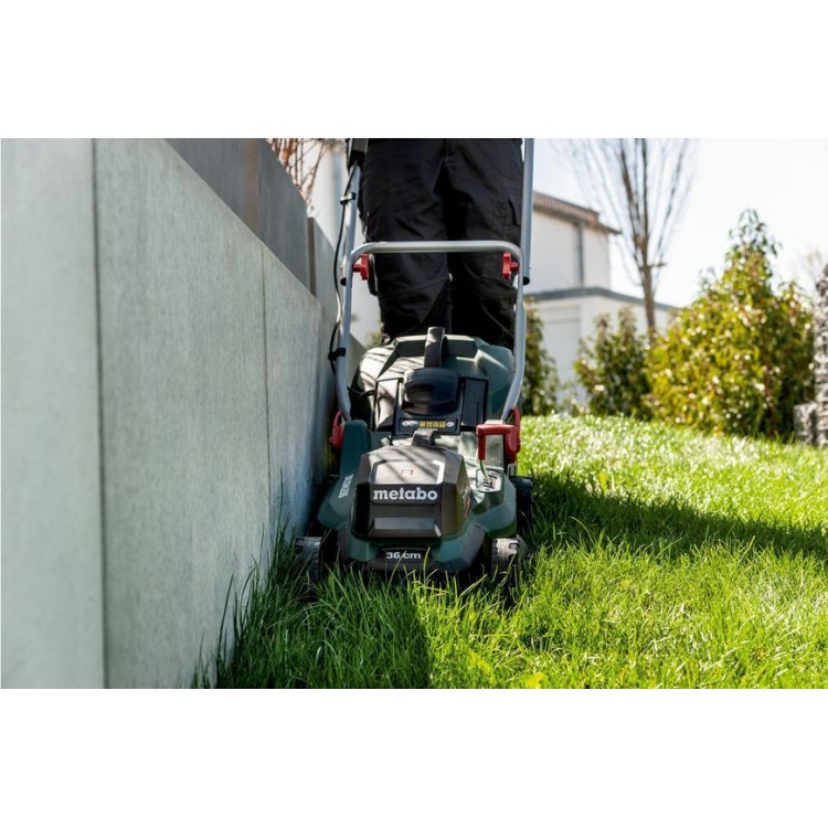 Акумуляторна газонокосарка Metabo RM 36-18 LTX BL 36 2х5.2 Аг - фото 4