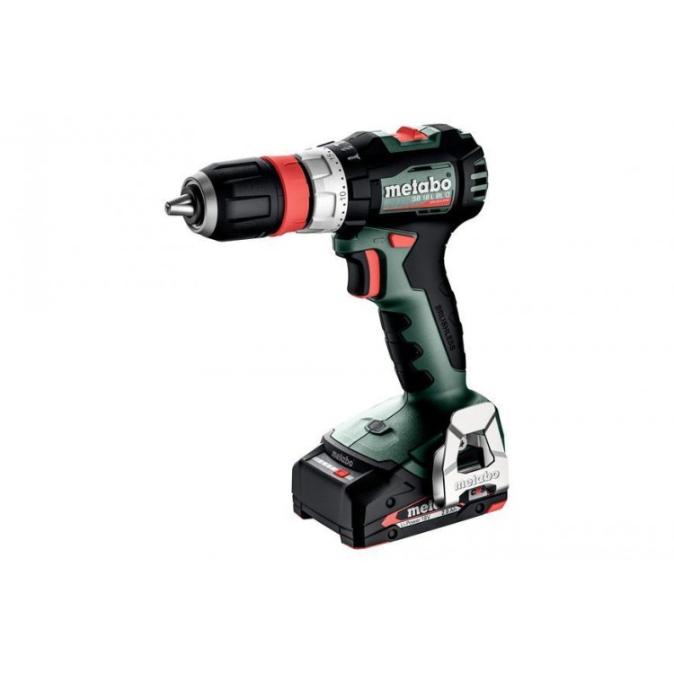 Акумуляторний ударний дриль-шурупокрут Metabo SB 18 L BL Q 2х2.0 Аг