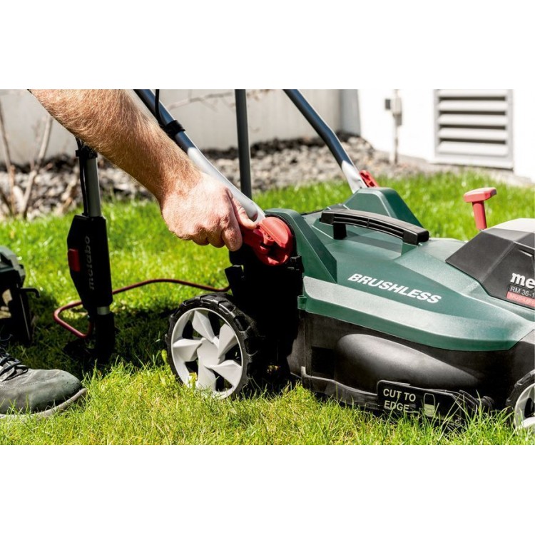 Акумуляторна газонокосарка Metabo RM 36-18 LTX BL 36 2х5.2 Аг - фото 10