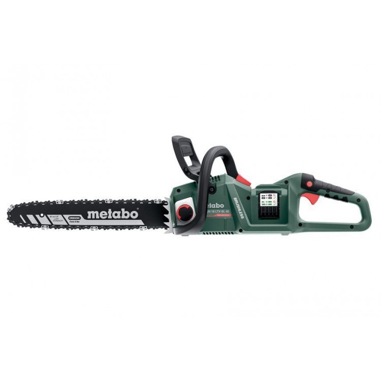 Акумуляторна ланцюгова пила Metabo MS 36-18 LTX BL 40 каркас - фото 1