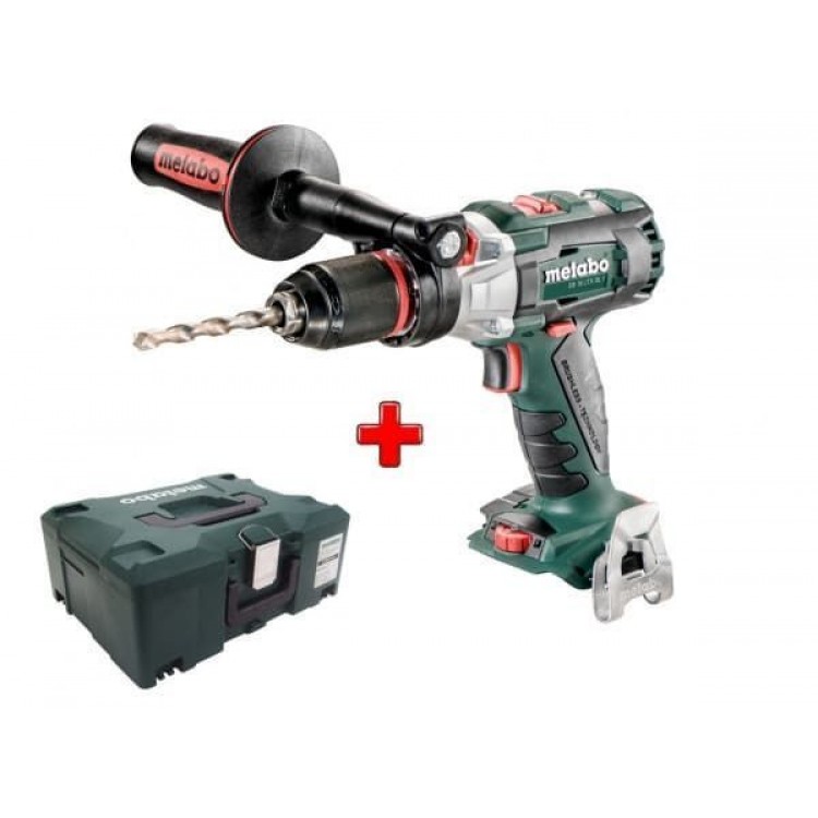 Аккумуляторная дрель-шуруповерт Metabo SB 18 LTX BL I Каркас + MetaLoc