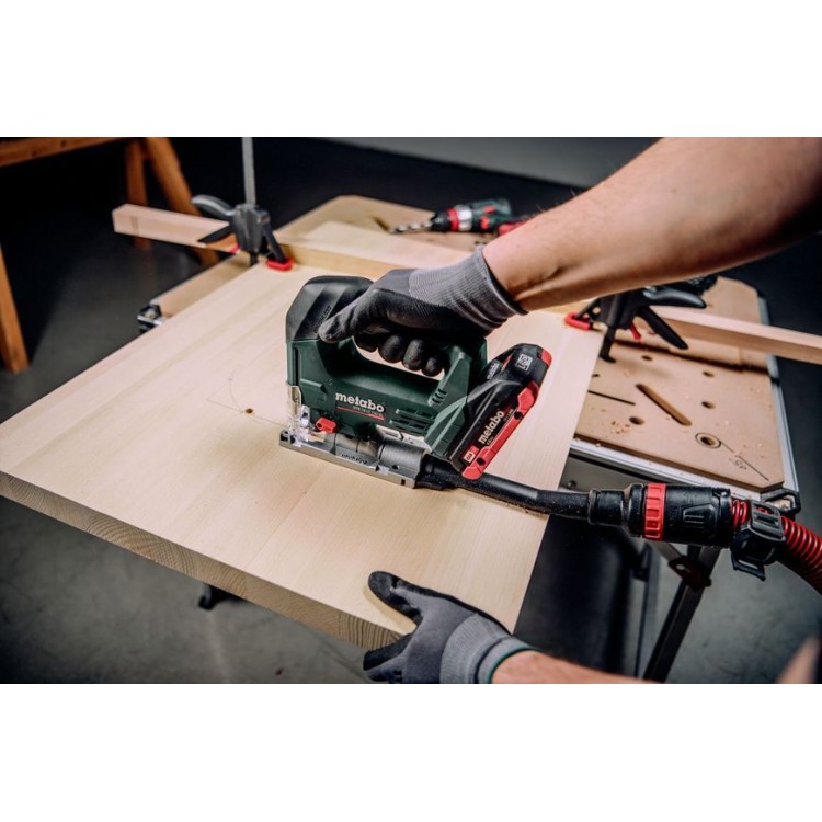Акумуляторний лобзик Metabo STB 18 LT 130 BL каркас в кейсі - фото 1
