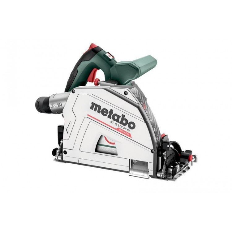 Акумуляторна занурювальна дискова пила Metabo KT 18 LTX 66 BL каркас в кейсі + шина FS 160 - фото 1