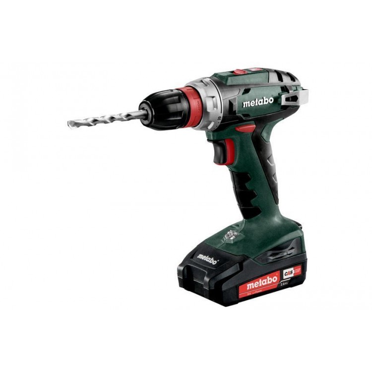 Акумуляторний дриль-шурупокрут Metabo BS 18 Quick 2х2.0 Аг