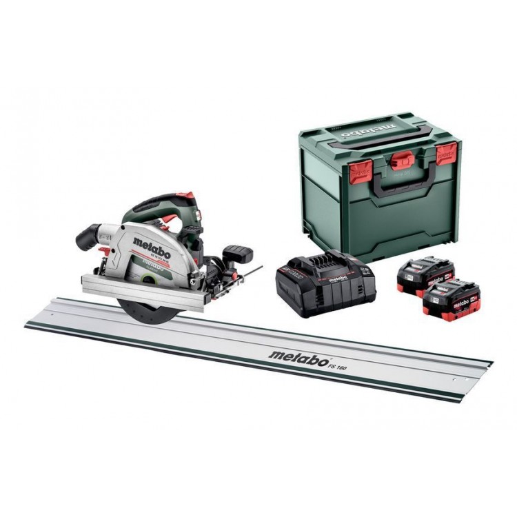 Акумуляторна ручна дискова пила Metabo KS 18 LTX 66 BL 2х8.0 Аг + шина FS 160