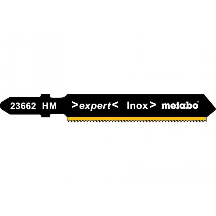 Лобзиковое полотно по металлу Metabo Expert 57 мм T 118 AHM, 3 шт