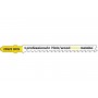 Пилка для лобзика по дереву с погружным острием Metabo Professional 74 мм T 101 D, 5 шт