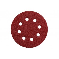 Шліфувальний папір на липучці Metabo 125 мм, P 400, 8 отворів, 25 шт. Шліфувальний папір на липучці Metabo 125 мм, P 400, 8 отворів, 25 шт.