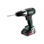 Акумуляторний ударний дриль-шурупокрут Metabo SB 18 LT 2х2.0 Аг