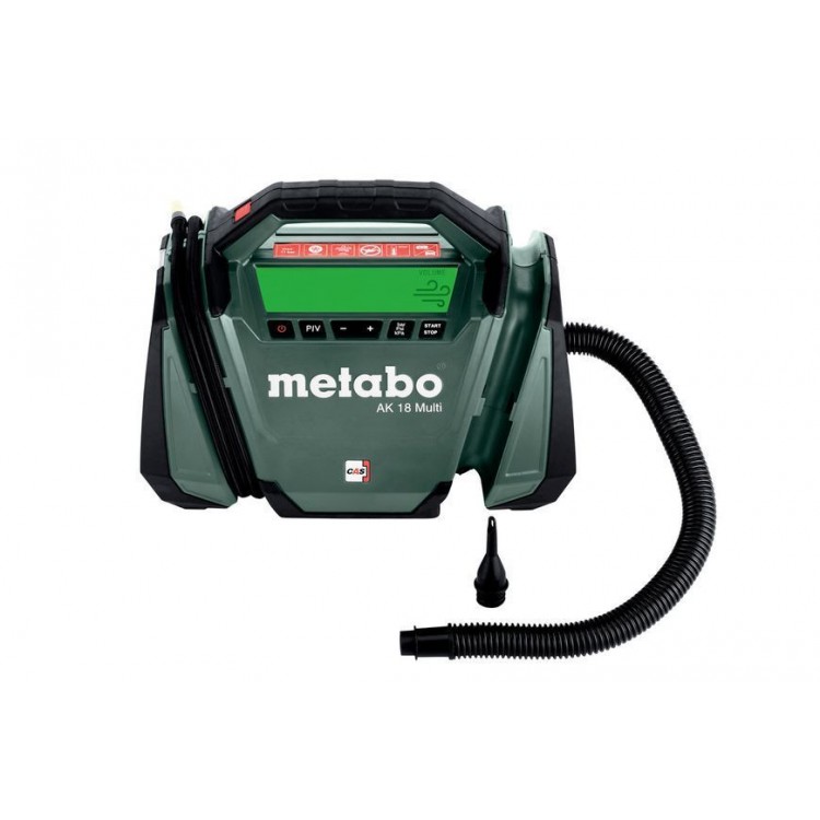 Акумуляторний компресор Metabo AK 18 Multi каркас - фото 5