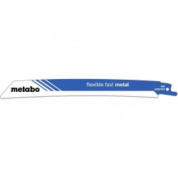 Сабельное полотно по металлу Metabo Flexible Fast Metal, 225*1,1 мм, 5 шт