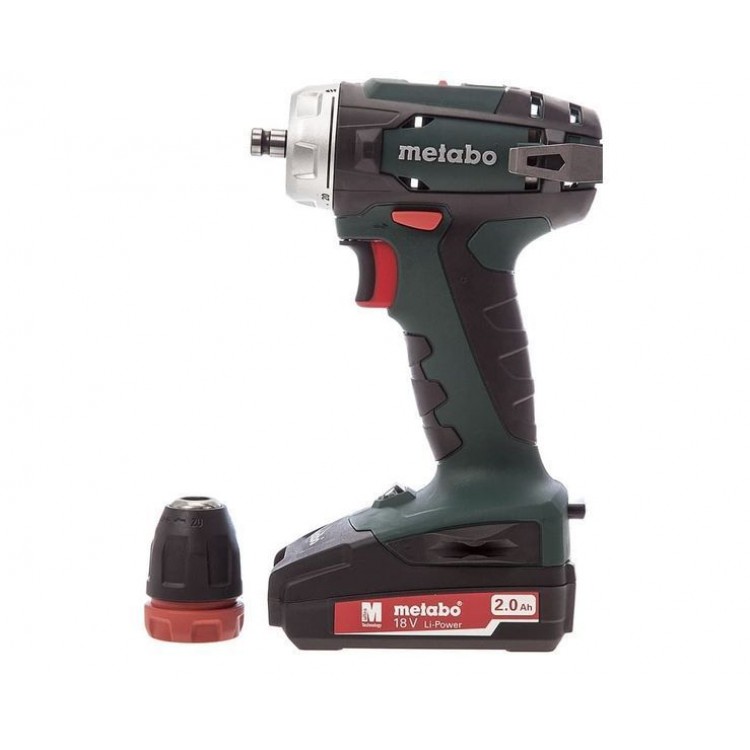 Аккумуляторная дрель-шуруповерт Metabo BS 18 Quick MetaLoc - фото 2 Аккумуляторная дрель-шуруповерт Metabo BS 18 Quick MetaLoc - фото 2
