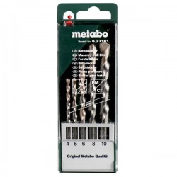 Набор сверл по бетону Metabo pro 5 штук