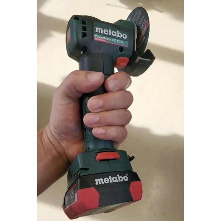 Акумуляторна болгарка Metabo PowerMaxx CC 12 BL каркас - фото 4