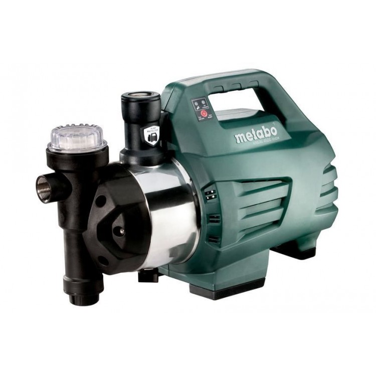 Садовий поверхневий насос-автомат Metabo HWAI 4500 Inox