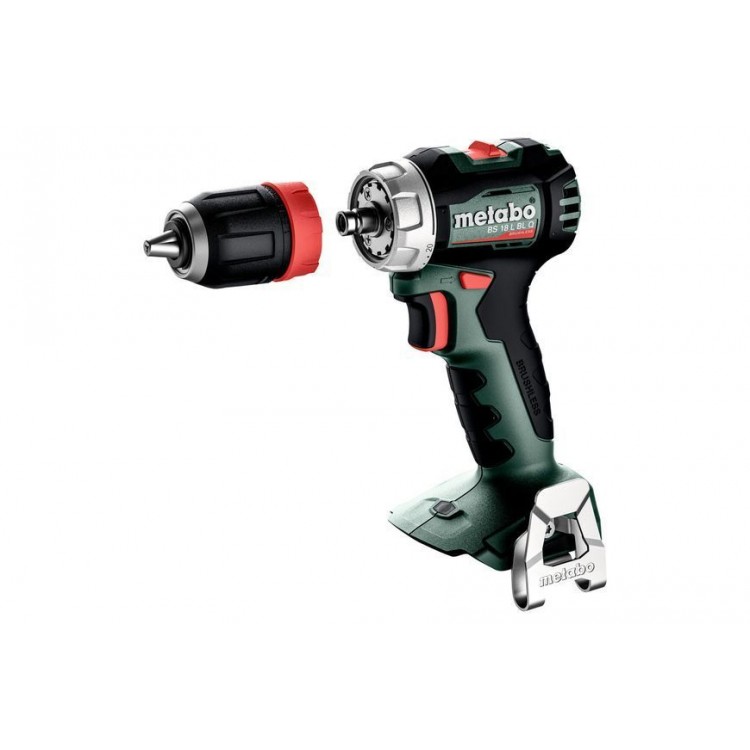 Акумуляторний дриль-шурупокрут Metabo BS 18 L BL Q каркас - фото 1