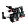 Акумуляторний перфоратор Metabo KH 18 LTX BL 28 Q SET ISA 2х5.5 Аг