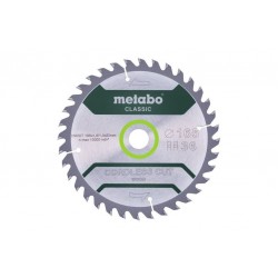 Пильный диск Metabo CLASSIC по дереву 165x20x1.6, 36 зубъев