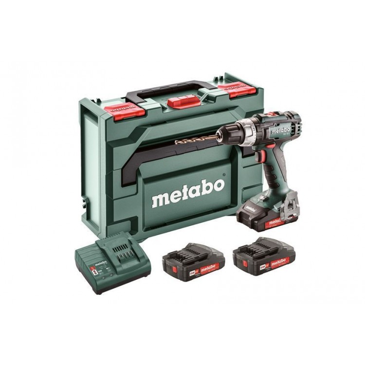 Акумуляторний дриль-шурупокрут Metabo BS 18 L 3х2.0 Аг