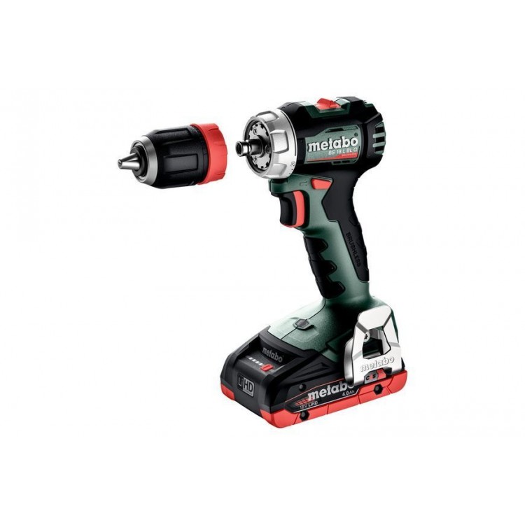 Акумуляторний дриль-шурупокрут Metabo BS 18 L BL Q 2х4.0 Аг - фото 1
