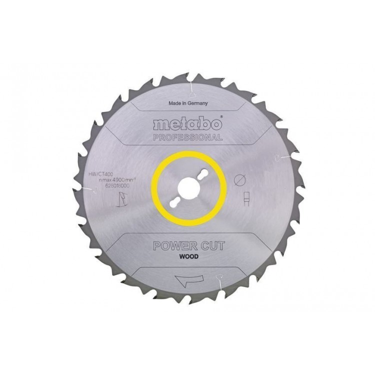 Пильный диск Metabo CLASSIC по дереву 400x30x3.5, 28 зубъев