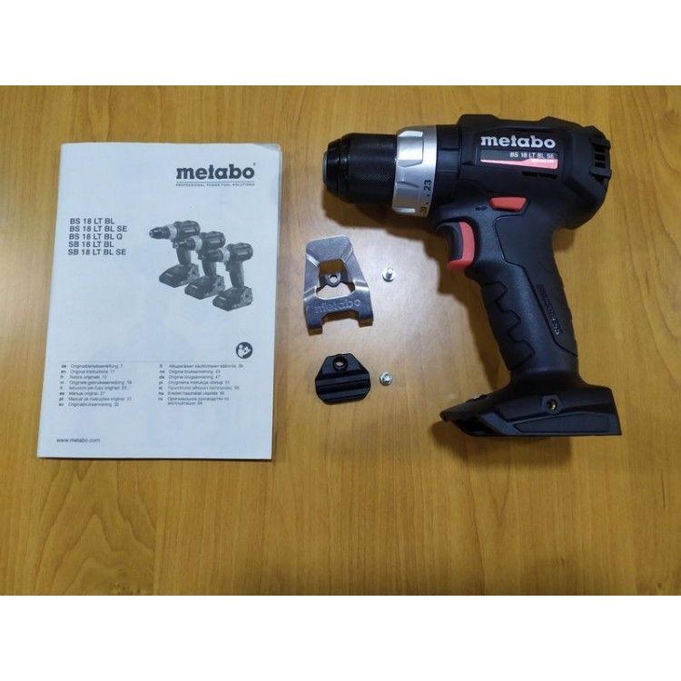 Акумуляторний дриль-шурупокрут Metabo BS 18 LT BL SE каркас - фото 3
