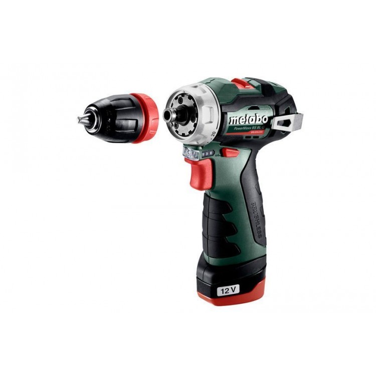 Акумуляторний дриль-шурупокрут Metabo PowerMaxx BS BL Q 2х2.0 Аг - фото 2