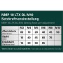 Акумуляторний пістолет для різьбових заклепок Metabo NMP 18 LTX BL M10 каркас в кейсі - фото 7