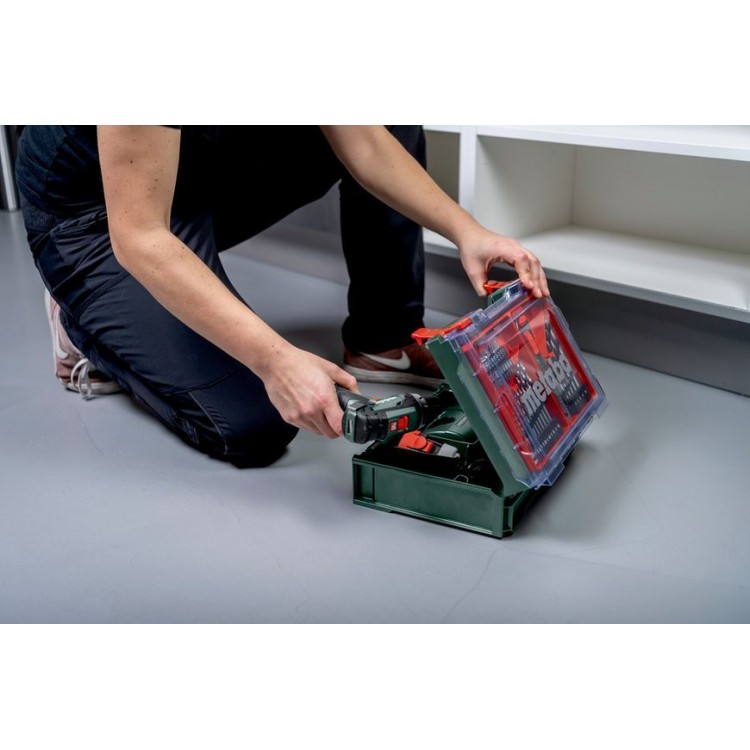 Акумуляторний ударний дриль-шурупокрут Metabo PowerMaxx SB Basic 2х2 Aг Mobile Workshop Mini - фото 4