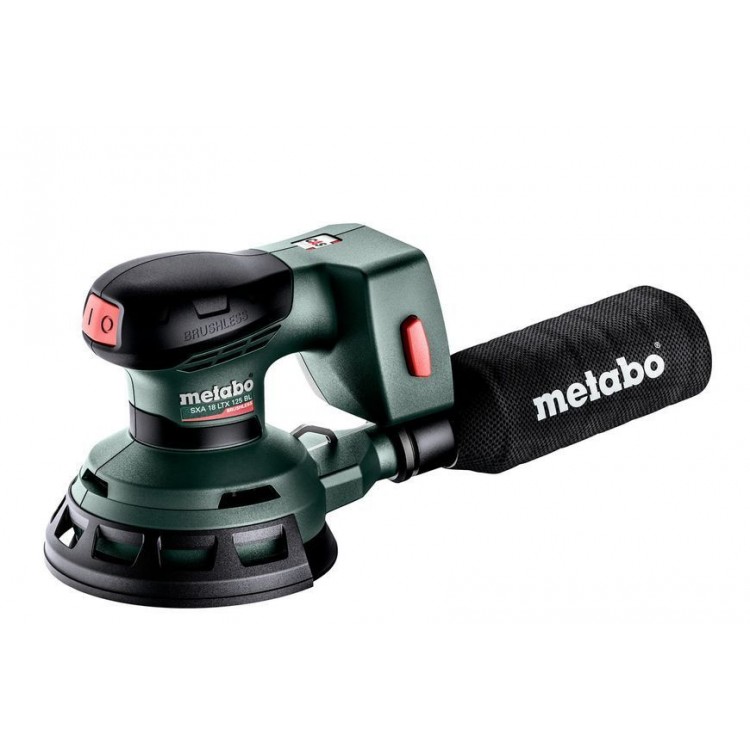 Акумуляторна ексцентрикова шліфувальна машина Metabo SXA 18 LTX 125 BL каркас