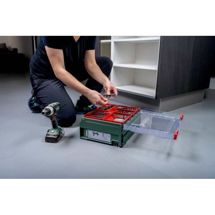 Акумуляторний ударний дриль-шурупокрут Metabo SB 18 L 2х2.0 Аг Mobile Workshop - фото 5